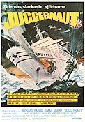 Juggernaut 1974 poster Richard Harris Omar Sharif David Hemmings Richard Lester Skepp och båtar