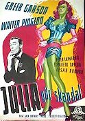 Julia gör skandal 1949 poster Greer Garson