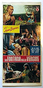 Jungfrukällan 1959 poster Birgitta Valberg Gunnel Lindblom Max von Sydow Ingmar Bergman