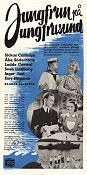 Jungfrun på Jungfrusund 1949 poster Sickan Carlsson Åke Söderblom Sven Lindberg Inger Juel Ragnar Arvedson Skepp och båtar Filmbolag: Sandrews