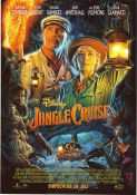 Jungle Cruise 2021 poster Dwayne Johnson Emily Blunt Edgar Ramrez Jaume Collet-Serra