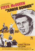 Junior Bonner 1972 poster Steve McQueen Robert Preston Ida Lupino Sam Peckinpah