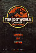 Jurassic Park The Lost World 1996 poster Jeff Goldblum Julianne Moore Steven Spielberg