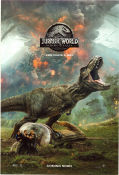 Jurassic World: Fallen Kingdom 2018 poster Chris Pratt Bryce Dallas Howard Rafe Spall JA Bayona