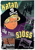 Kajan går till sjöss 1943 poster Kaj Hjelm John Botvid