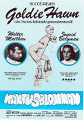 Kaktusblomman 1969 poster Ingrid Bergman Goldie Hawn Walter Matthau Gene Saks Blommor och växter