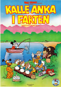 Kalle Anka i farten 1984 poster Kalle Anka