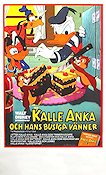 Kalle Anka och hans busiga vänner 1985 poster Kalle Anka