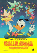 Kalle Anka och hans vänner 1986 poster Kalle Anka