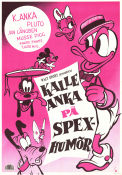 Kalle Anka på spexhumör 1958 poster Kalle Anka