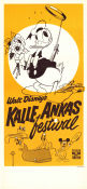 Kalle Ankas festival 1960 poster Kalle Anka Donald Duck