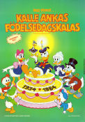 Kalle Ankas födelsedagskalas 1984 poster Kalle Anka