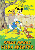Kalle Ankas vilda äventyr 1984 poster Kalle Anka