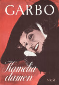 Kameliadamen 1936 poster Greta Garbo Robert Taylor Lionel Barrymore George Cukor Romantik