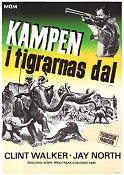 Kampen i tigrarnas dal 1966 poster Clint Walker Jay North IS Johar John Berry Hitta mer: India