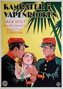 Kamrater i vapenrocken 1930 poster Jack Holt Dorothy Sebastian