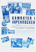 Kamrater i vapenrocken 1938 poster Sture Lagerwall Elof Ahrle Annalisa Ericson Schamyl Bauman