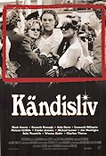 Kändisliv 1998 poster Kenneth Branagh Judy Davis Leonardo DiCaprio Woody Allen