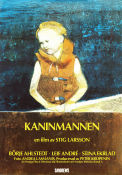 Kaninmannen 1992 poster Börje Ahlstedt Leif Andrée Stina Ekblad Stig Larsson Konstaffischer