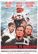 Kanonerna på Navarone 1961 poster Gregory Peck David Niven Anthony Quinn J Lee Thompson Text: Alistair Maclean Hitta mer: Nazi