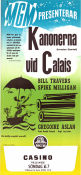 Kanonerna vid Calais 1961 poster Bill Travers Spike Milligan Grégoire Aslan Jay Lewis