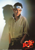 The Karate Kid 1984 poster Ralph Macchio Pat Morita Elisabeth Shue John G Avildsen Strand Kampsport