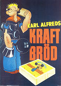 Karl-Alfreds Kraftbröd 1944 affisch Karl-Alfred
