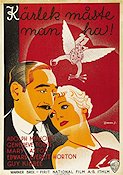 Kärlek måste man ha 1934 poster Adolphe Menjou Mary Astor