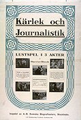 Kärlek och journalistik 1916 poster Harriet Bloch