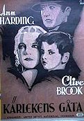 Kärlekens gåta 1934 poster Clive Brooks