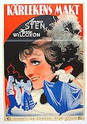 Kärlekens makt 1938 poster Anna Sten Henry Wilcoxon Eric Rohman art