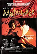 Kärlekens matadorer 1992 poster Assumpta Serna Antonio Banderas Pedro Almodovar Spanien