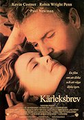Kärleksbrev 1999 poster Kevin Costner Robin Wright Penn Paul Newman Luis Mandoki Romantik