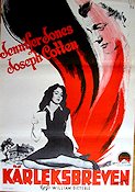 Kärleksbreven 1946 poster Jennifer Jones Joseph Cotten