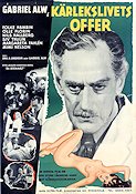 Kärlekslivets offer 1944 poster Gabriel Alw Medicin och sjukhus