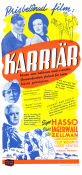 Karriär 1938 poster Signe Hasso Sture Lagerwall Tollie Zellman Carl Barcklind Schamyl Bauman