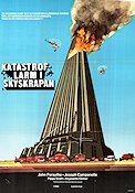 Katastroflarm i skyskrapan 1974 poster John Forsythe Joseph Campanella Lynn Carlin Jerry Jameson Från TV