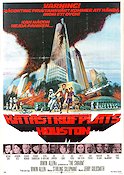 Katastrofplats Houston 1978 poster Michael Caine Katharine Ross Richard Widmark Irwin Allen Insekter och spindlar