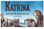 Katrina 1943 poster Märta Ekström Frank Sundström Hampe Faustman Gustaf Edgren Skärgård