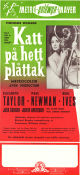 Katt på hett plåttak 1958 poster Elizabeth Taylor Paul Newman Burl Ives Richard Brooks