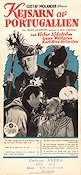 Kejsaren av Portugallien 1945 poster Victor Sjöström Gunn Wållgren Karl-Arne Holmsten Gustaf Molander Text: Selma Lagerlöf