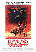 Kilimanjaros förbannelse 1986 poster John Rhys-Davies Raju Patel