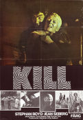 Kill! Kill! Kill! Kill! 1971 poster Stephen Boyd Jean Seberg James Mason Romain Gary