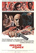 Killer Force 1976 poster Telly Savalas Peter Fonda OJ Simpson Maud Adams Val Guest Affischkonstnär: Drew Struzan