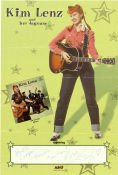 Kim Lenz and Her Jaguars 1999 poster Kim Lenz Rock och pop