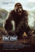 King Kong 2005 poster Naomi Watts Jack Black Adrien Brody Peter Jackson