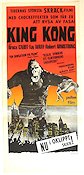 King Kong 1933 poster Bruce Cabot Fay Wray Robert Armstrong Merian C Cooper