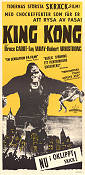 King Kong 1933 poster Bruce Cabot Fay Wray Robert Armstrong Merian C Cooper