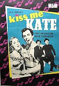 Kiss Me Kate 1953 poster Kathryn Grayson Howard Keel Ann Miller George Sidney Musikaler