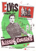 Kissin Cousins 1964 poster Elvis Presley Arthur O´Connell Glenda Farrell Gene Nelson Musikaler